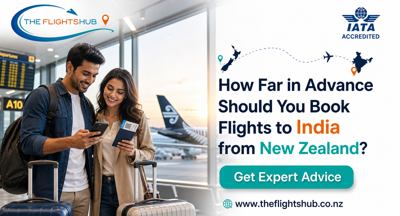 How Far in Advance Should You Book Flights to India from New Zealand?